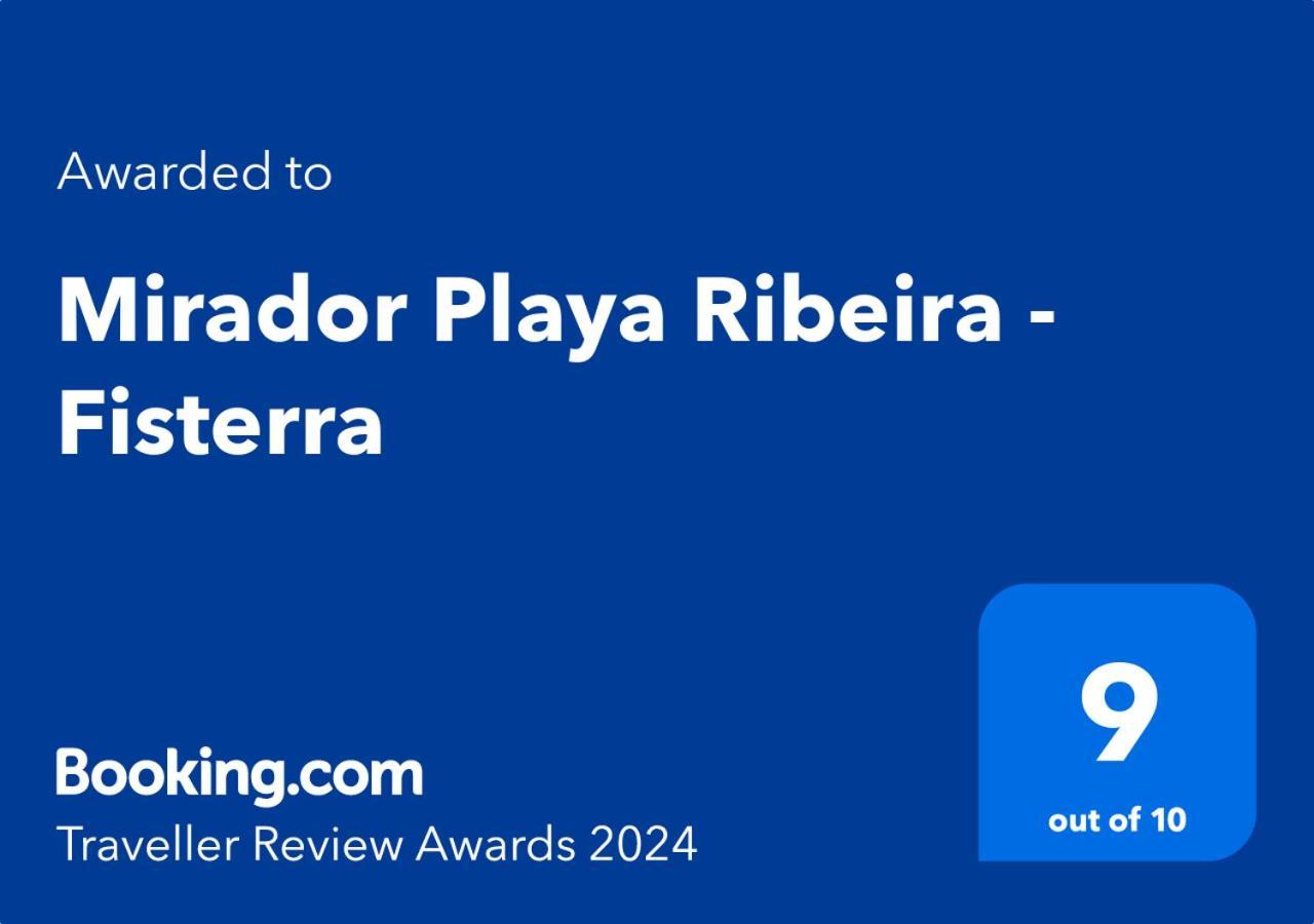 Ferienwohnung Mirador Playa Ribeira - Fisterra Exterior foto