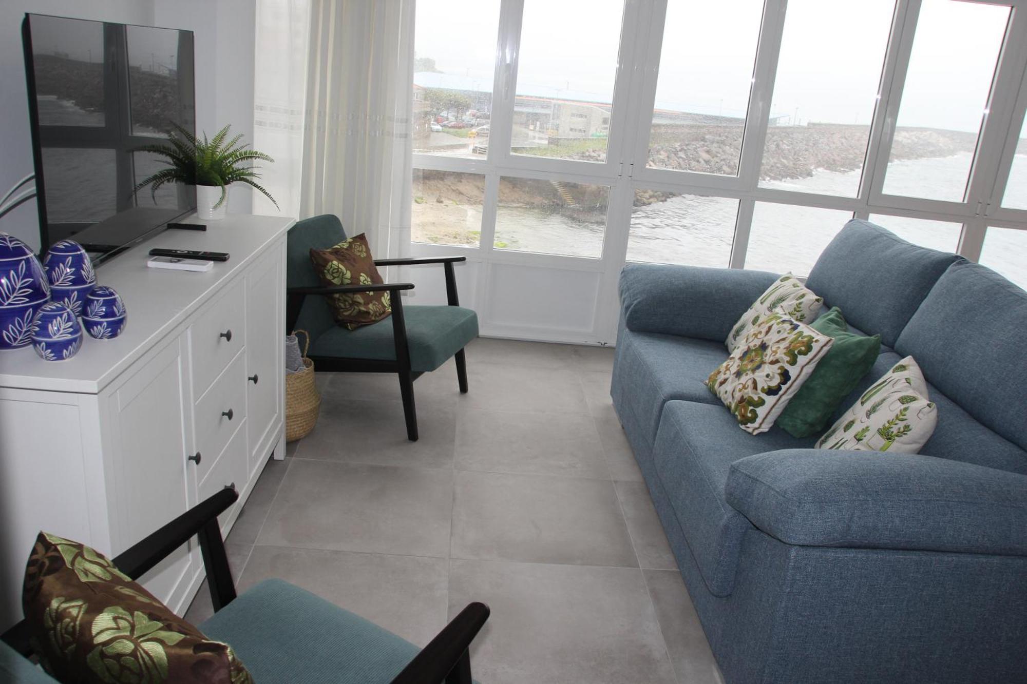 Ferienwohnung Mirador Playa Ribeira - Fisterra Exterior foto